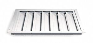 Dayton 30″ Whole House Fan Premium Ceiling Shutter/Ceiling Shutter, 30″ x 30″ Opening Required