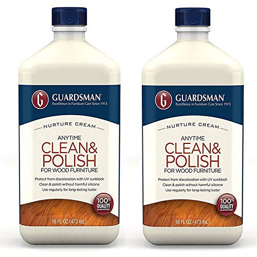 Guardsman Clean & Polish for Wood Furniture – Cream Polish 16 oz – Silicone Free, UV Protection – 461500 (2) | The Storepaperoomates Retail Market - Fast Affordable Shopping