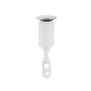 PF WaterWorks PF0240 Bathroom Sink Pop-Up Stopper, 2 Hole, 4-1/2 in. Tall, 1-3/8 in. Cap Dia, Chrome