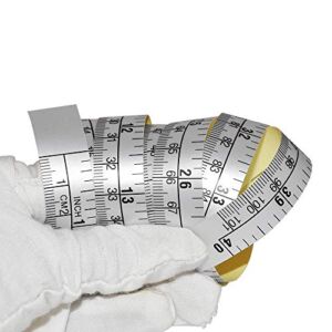 WIN TAPE Workbench Ruler Adhesive Backed Tape Measure – Left to Right – 40 Inches 101 Centimeters (Inches/cm)