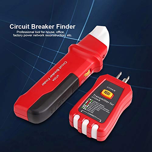 Circuit Finder, Professional Automatic Circuit Breaker Finder Sensitivity with LED Indicator Adjustable Socket Tester Diagnostic-Tool | The Storepaperoomates Retail Market - Fast Affordable Shopping