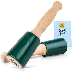 Schaaf Wood Carving Tools 12oz Small Wooden Mallet | Ergonomic Wood Mallet, Comfortable Handle Reduces Hand Fatigue | Urethane Striking Head Absorbs and Distribute to Protect Your Wood Working Tools