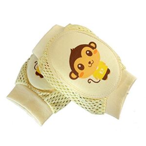 Himom Newborn Baby Toddler Crawling Knees Pad Anti-Slip Elbow Protector with Sponge Leg Warmer Safety Crawling Protective Cover Infants Boy Girl