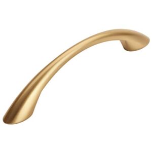 10 Pack – Cosmas® 4003GC Gold Champagne Modern Cabinet Hardware Arch Bow Handle Pull – 3-3/4″ Inch (96mm) Hole Centers