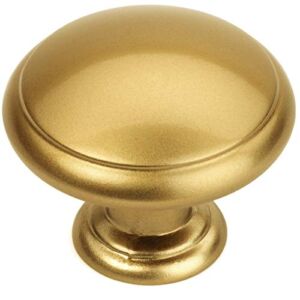 5 Pack – Cosmas 5422GC Gold Champagne Cabinet Hardware Mushroom Knob