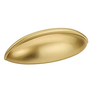 Cosmas 1399GC Gold Champagne Cabinet Hardware Bin Cup Drawer Handle Pull – 2-1/2″ Inch (64mm) Hole Centers