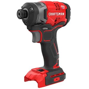 CRAFTSMAN CMCF820 V20 20-Volt Max Variable Speed Brushless Cordless Impact Driver (Tool Only, Battery Not Included)