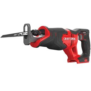 CRAFTSMAN V20 Reciprocating Saw, Cordless, Tool Only (CMCS300B) , Red