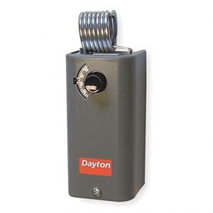 DAYTON 1UHH4 Thermostat 30-110F 120-277V-AC Temperature Controller D509362