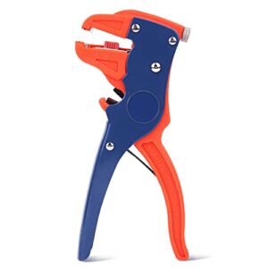 BOENFU Auto Wire Strippers Electrical Self Adjusting Wire Stripper with Cutter 2 in 1 Multifunctional Wire Stripper