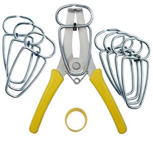 Feiyang Miter Spring Clamps Kit for Woodworking,Picture Frames,Wood Trim,Moldings