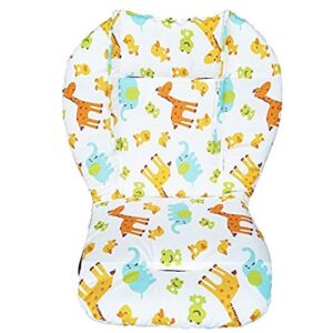 Twoworld Baby High Chair Seat Cushion Liner Mat Pad Cover Animal Breathable