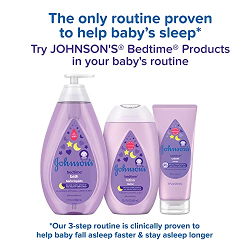 Johnson’s Bedtime Baby Bath with Soothing NaturalCalm Aromas, Hypoallergenic & Tear-Free Liquid Baby Bath Formula, No Parabens, Sulfates, Dyes, or Phthalates, 27.1 fl. oz | The Storepaperoomates Retail Market - Fast Affordable Shopping