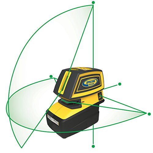 Spectra Precision LT52G Multi-Purpose Laser Tool with Green Beam Cross Lines and 5 Alignment Points, Automatic Self-Leveling, Storage Case | The Storepaperoomates Retail Market - Fast Affordable Shopping