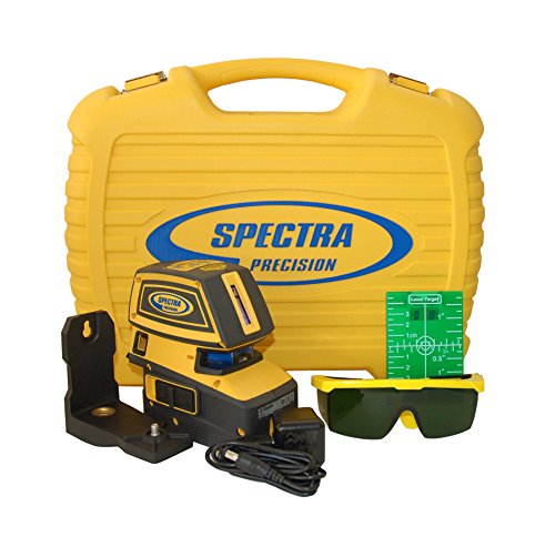 Spectra Precision LT52G Multi-Purpose Laser Tool with Green Beam Cross Lines and 5 Alignment Points, Automatic Self-Leveling, Storage Case | The Storepaperoomates Retail Market - Fast Affordable Shopping