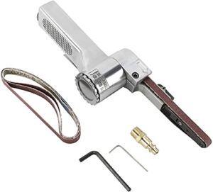 8MILELAKE 3/8″ Mini Air Belt Sander Grinder Tool