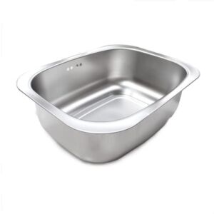 WANANG Stainless Steel Washing-up Bowl Multi-purpose Dish Tub for Sink/Wash Basins/Dishpan for Sink