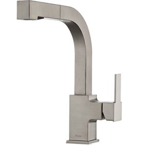 Pfister LG534-LPMS Arkitek Kitchen Faucet with Pull-Out Sprayhead, Stainless Steel