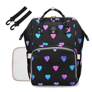 Diaper Backpack Baby Nappy Bag – Travel&Outdoor Organizer Water-Resistant Multi-Function Maternity Bag for Mom Daddy