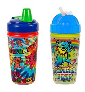 Grateful Dead Sippy & Straw Cup Combo by daphyls