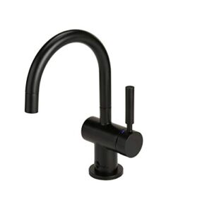 InSinkErator F-HC3300MBLK Indulge Modern Hot and Cool Water Dispenser Faucet, Matte Black