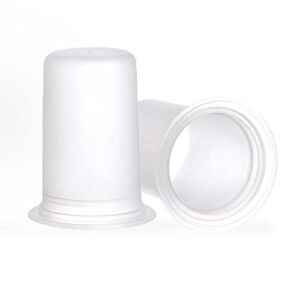 Ameda Silicone Retail Diaphragms, Clear, 2 Count