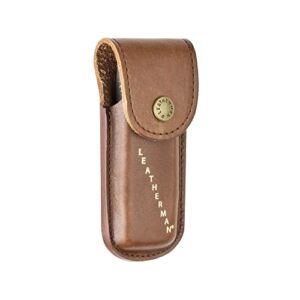LEATHERMAN, Heritage Leather Snap Sheath for Multitools, Made in the USA, Large (Fits Super Tool, Surge, and Signal)
