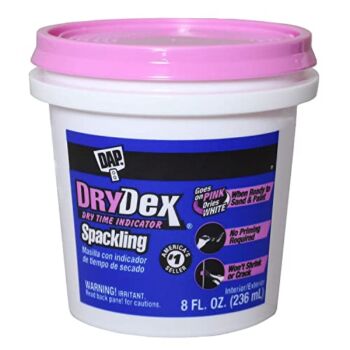 DAP 7079812328 DryDex Dry Time Indicator Spackling, Pink/White, 8 Fl Oz | The Storepaperoomates Retail Market - Fast Affordable Shopping