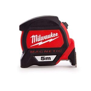 Milwaukee 4932459373 5m Premium Measuring Tape with Dual Magnetic Hook