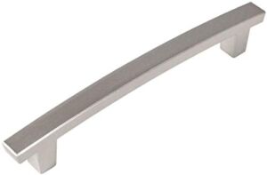 10 Pack – Cosmas 5239SN Satin Nickel Contemporary Cabinet Hardware Handle Pull – 5″ Inch (128mm) Hole Centers