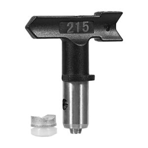 Airless Spray Gun Tip Multi Series Tungsten Steel Reversible Gun Paint Nozzle Tip Head ( Size : 215# )