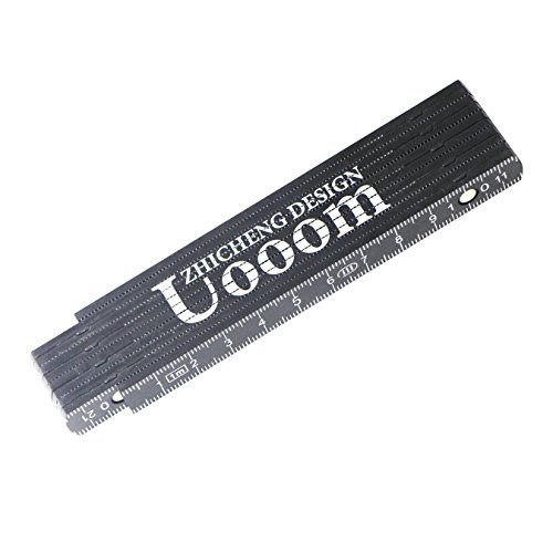 UOOOM 1m Folding Ruler Metric Ruler Measure Tool (Black) | The Storepaperoomates Retail Market - Fast Affordable Shopping
