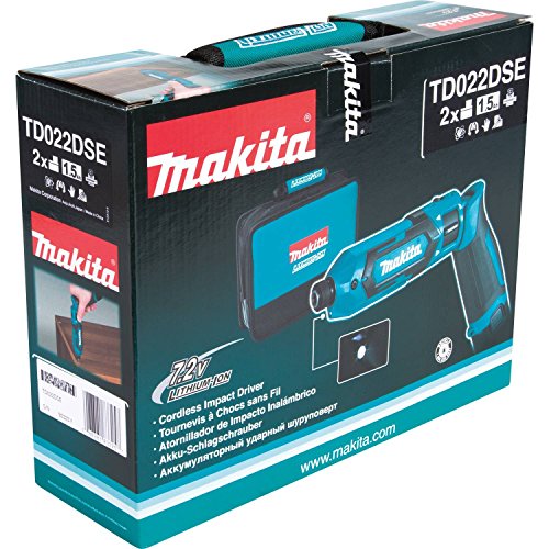 Makita TD022DSE 7.2V Lithium-Ion Cordless 1/4″ Hex Impact Driver Kit | The Storepaperoomates Retail Market - Fast Affordable Shopping