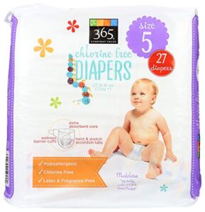 365 Everyday Value, Diapers, Size 5, 27 ct