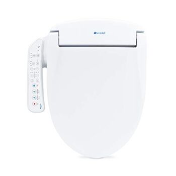 Brondell Swash SE400 Seat, Fits Elongated Toilets, White – High Quality Bidet – Oscillating Stainless-Steel Nozzle, Warm Air Dryer, Ambient Nightlight | The Storepaperoomates Retail Market - Fast Affordable Shopping