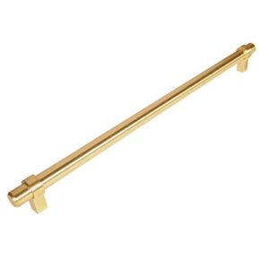 10 Pack – Cosmas 161-319BB Brushed Brass Cabinet Bar Handle Pull – 12-5/8″ Inch (319mm) Hole Centers