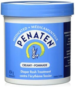Penaten Medicated Creamy Diaper Rash Treatment, 454g