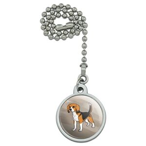 GRAPHICS & MORE Beagle Pet Dog Ceiling Fan and Light Pull Chain
