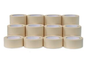 Case of 24-2 Inch Masking Tape for General Purpose/Painting – 60 Yards per roll