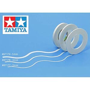 [Set of 3] Masking Tape for Curves 2mm & 3mm & 5mm by Tamiya from Japan