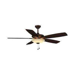 Menage 52 in. Integrated LED Indoor Oil Rubbed Bronze Ceiling Fan