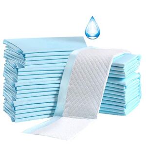 Baby Disposable Underpad 100 Count Incontinence Changing Pad Baby Diapers Newborn Pads Soft Breathable Waterproof Leak Proof Quick Absorb 13X18 Inch