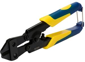 8-Inch Mini Bolt and Wire Cutter – T8 alloy steel jaws, Bi-Material Handle with Soft Rubber Grip