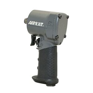 AIRCAT 1057-TH 1/2-Inch Stubby Impact Wrench 700 ft-lbs
