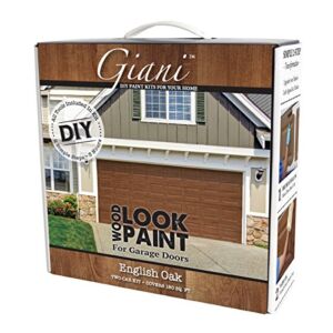 Wood Look Paint Kit for Garage Doors (English Oak)