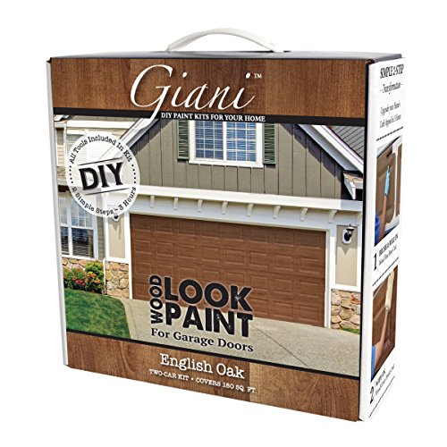 Wood Look Paint Kit for Garage Doors (English Oak) | The Storepaperoomates Retail Market - Fast Affordable Shopping