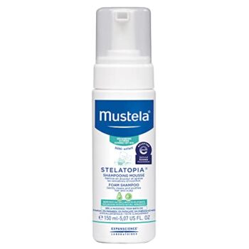 Mustela Stelatopia Eczema-Prone Skin Foam Shampoo for Newborn & Baby with – with Natural Avocado & Sunflower Oil – Fragrance-Free & Tear Free – 5.07 fl. oz. | The Storepaperoomates Retail Market - Fast Affordable Shopping