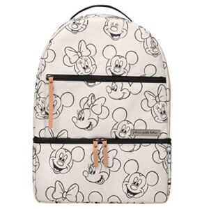 Petunia Pickle Bottom Axis Backpack | Baby Bag | Diaper Bag Backpack | Baby Bottle Bag | Sophisticated & Spacious Backpack for On the Go Moms | Sketchbook Mickey & Minnie Disney Collaboration