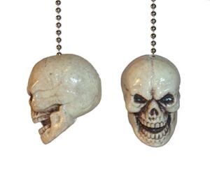 Stylized Skulls Ceiling Fan Pull Chain by Wooden Androyd Studio (Skulls 2)