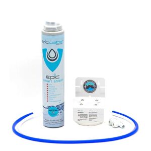 Epic Smart Shield. Under Sink Water Filter, Inline NSF 53 Water Filter. Direct Connect DIY Install For Under Sink. USA Made Tap Water Filtration System. Zero Water Wasted